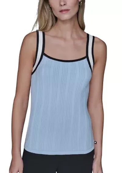 Women's Sleeveless Crew Neck Sweater