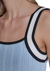 Women's Sleeveless Crew Neck Sweater