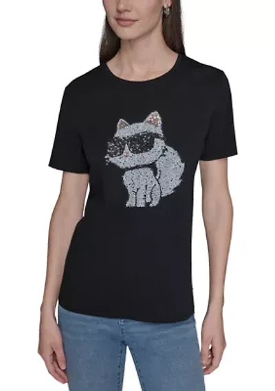 Women's Sequin Choupette Tee