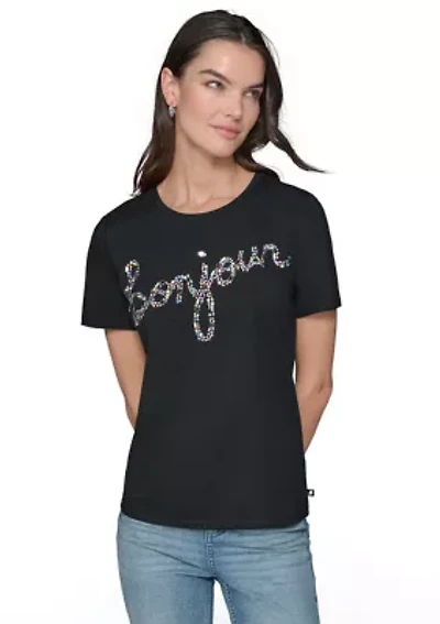 Women's Short Sleeve Bonjour T-Shirt