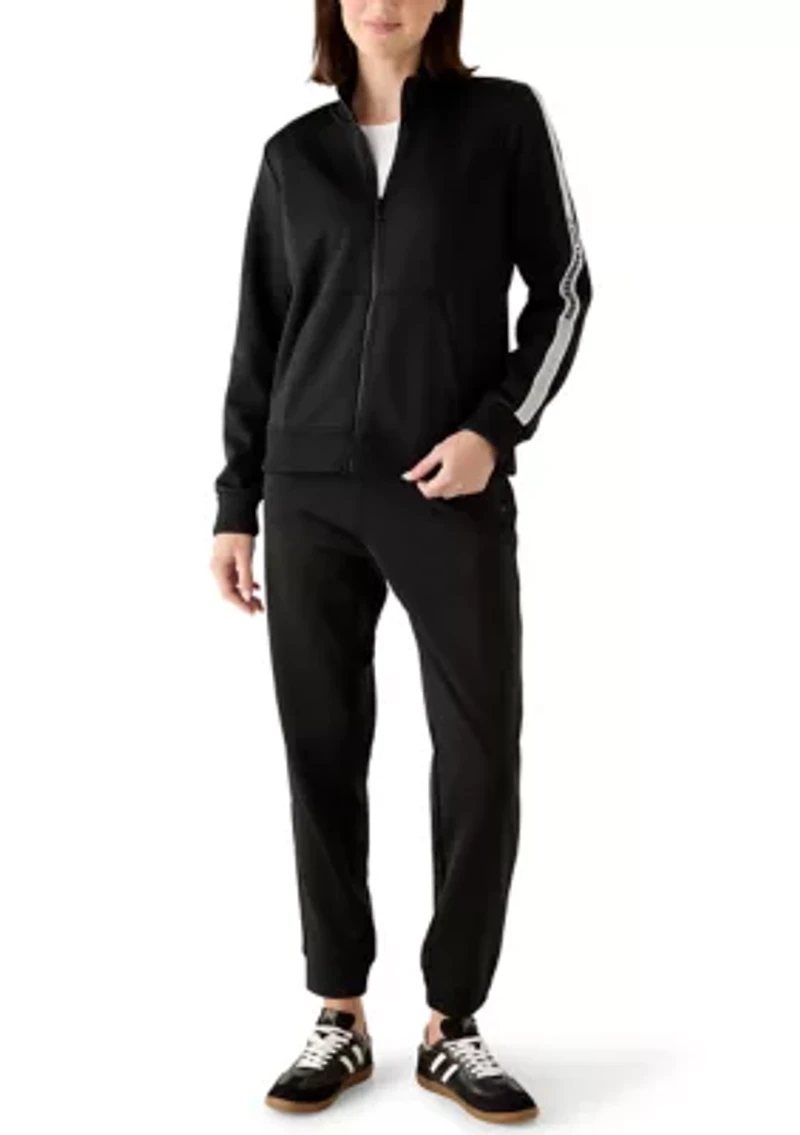 Women's Pull On Sport Striped Pants