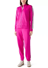 Women's Pull On Sport Striped Pants