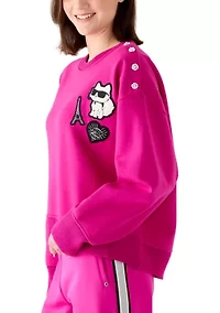 Women's Choupette Patch Sweatshirt