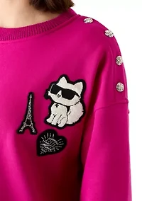 Women's Choupette Patch Sweatshirt