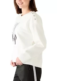 Women's Eiffel Tower Sweatshirt