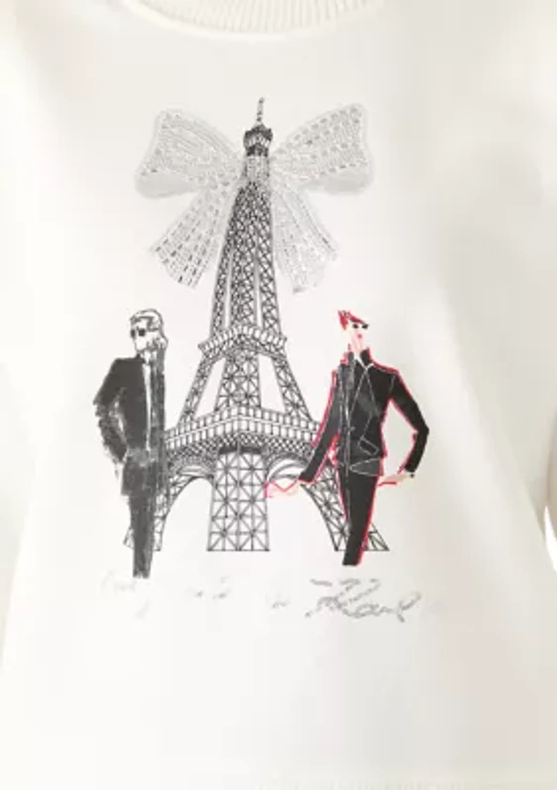 Women's Eiffel Tower Sweatshirt
