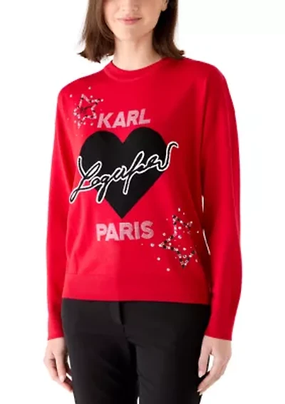Women's Paris Crew Neck Sweater