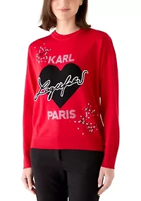 Women's Paris Crew Neck Sweater