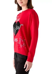 Women's Paris Crew Neck Sweater