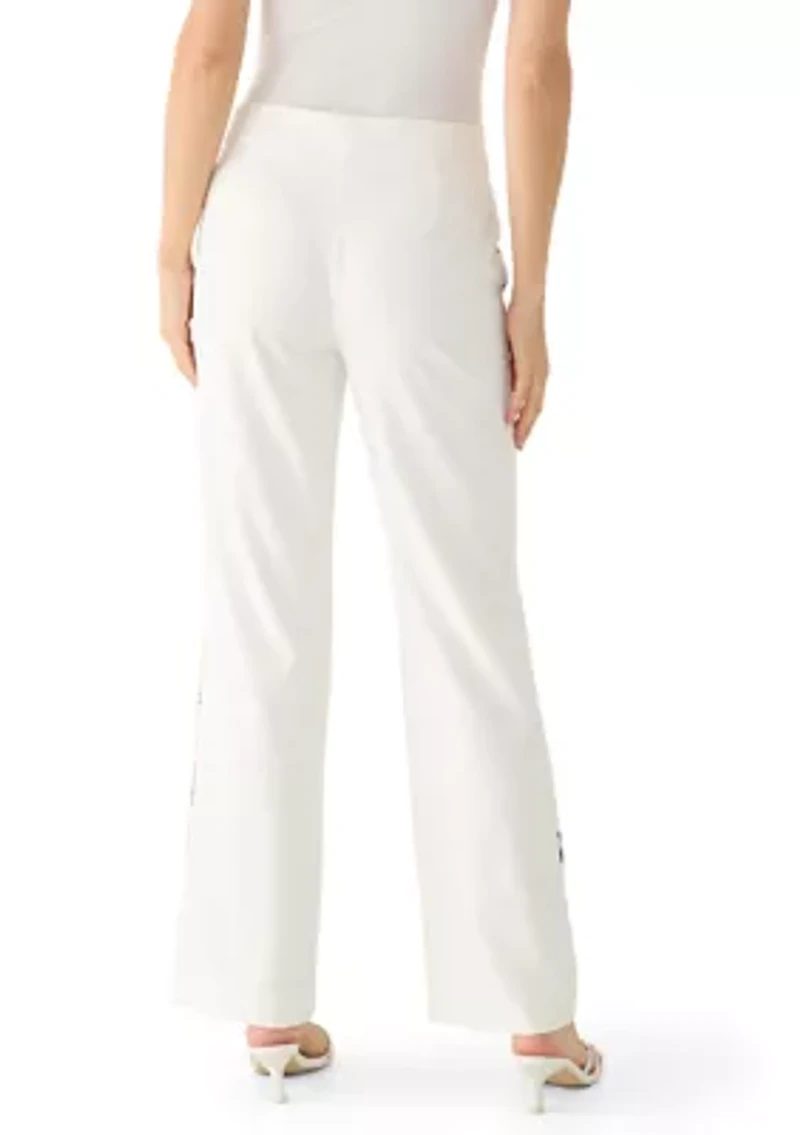 Women's Floral Flare Pants