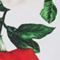 Women's Puff Sleeve Floral Blouse