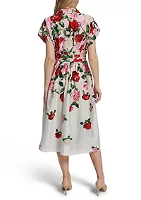 Women's Floral Shirtdress