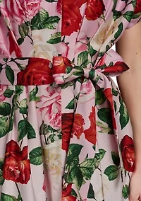 Women's Floral Shirtdress