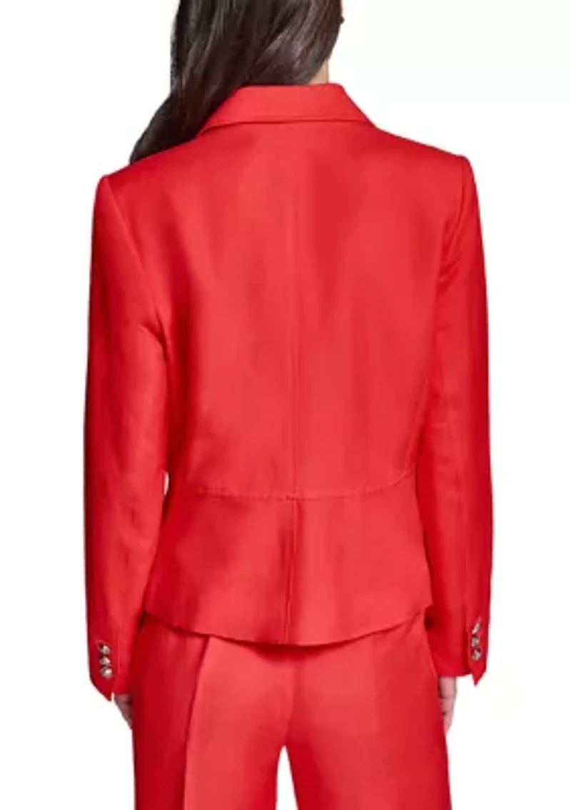 Women's Utility Linen Jacket