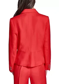 Women's Utility Linen Jacket