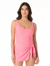 Coco Contours Empress Bra Sized One Piece Sarong Swimdress