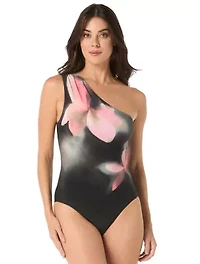 Coco Contours Genesis Bra Sized One Shoulder Piece Swimsuit