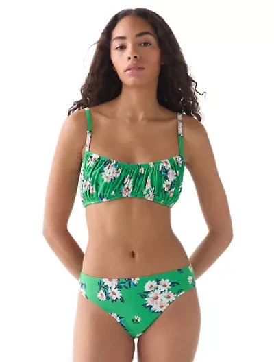 Shirred Bralette Top