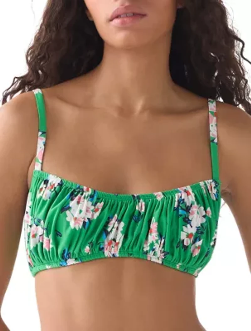 Shirred Bralette Top