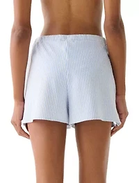 Kate Spade Drawstring Tie Cover Up Shorts