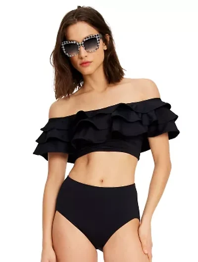 kate spade new york Ruffle Bikini Top