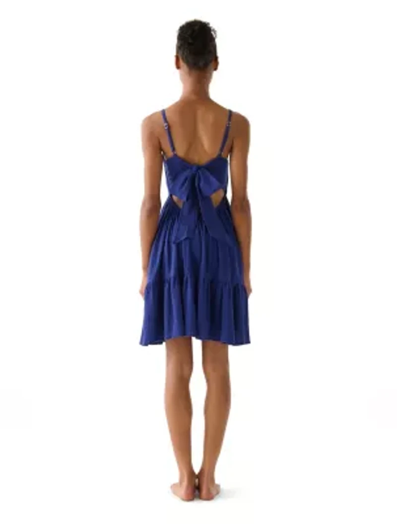 kate spade new york Bow Tie Back Cover Up Dress