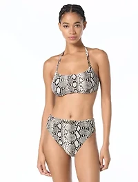 Michael Kors U-Neck Bralette Bikini Top