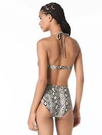 Michael Kors U-Neck Bralette Bikini Top