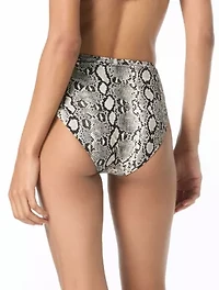 Michael Kors High Waist Bikini Bottom