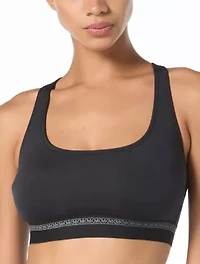 Michael Kors Cross Back Bikini Top