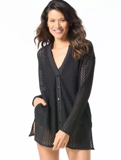 Beach House Margot Cover Up Textured Cardigan