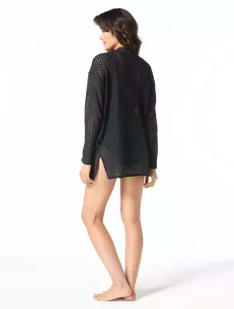 Beach House Margot Cover Up Textured Cardigan