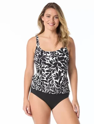 Beach House Brandy Textured Tankini Top