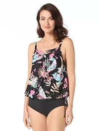 Beach House Audrey Blouson Tankini Top