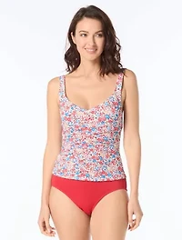 Beach House Jenny Textured Tankini Top