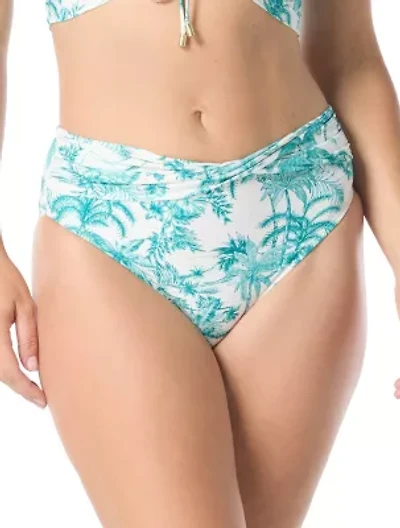 Coco Reef Tyra Twist Front High Waist Bikini Bottom