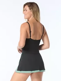 Mastectomy Scoopneck Swim Dress