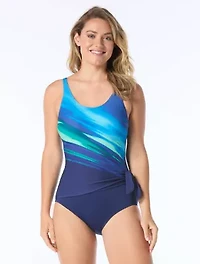 Draped One Piece