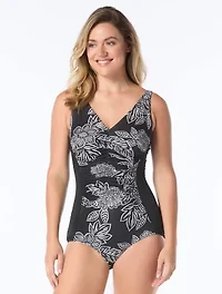 V Neck One Piece