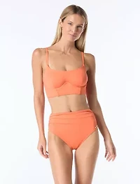 Vince Camuto Corset Bikini Top