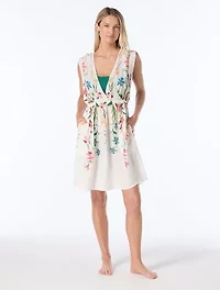 Vince Camuto Plunge Cover Up Dress