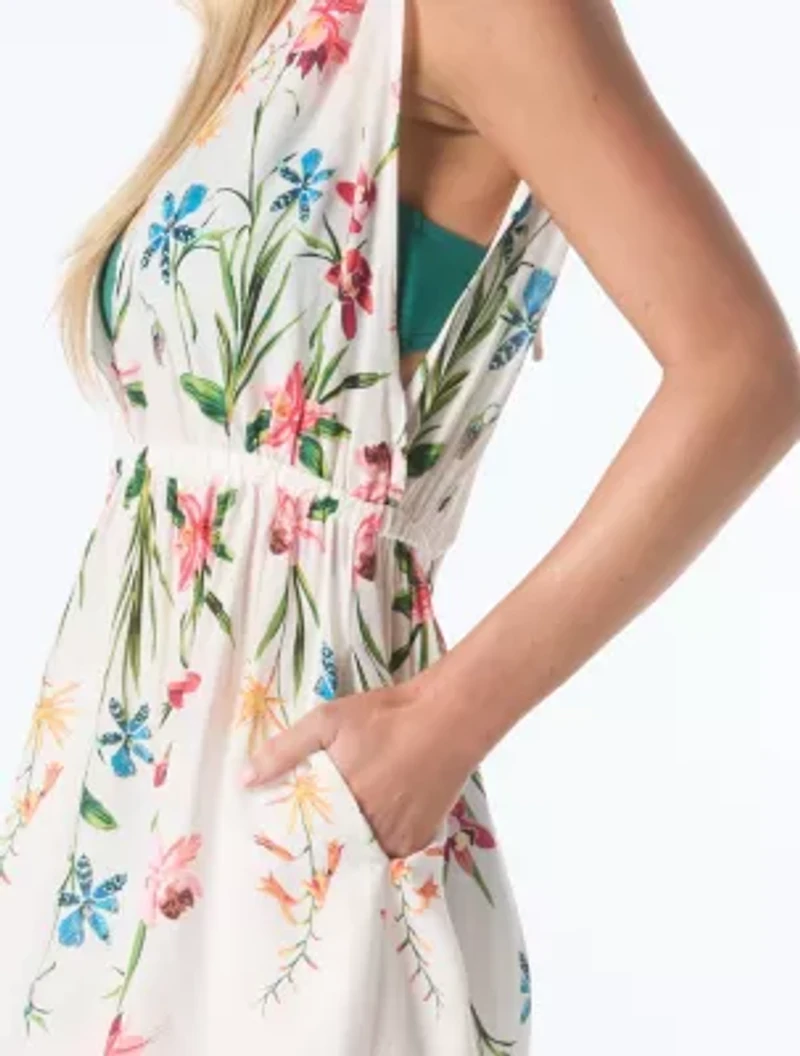 Vince Camuto Plunge Cover Up Dress