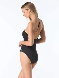 Vince Camuto One Shoulder Piece Swimsuit