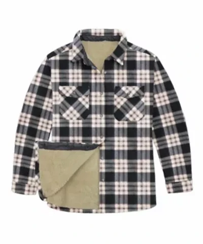Ladies Fleece Sherpa Shirt Jacket