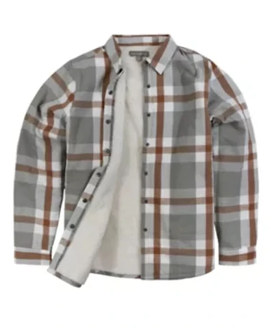 Women's Snap Front Sherpa Lined Soft Flannel Shirt Jacket