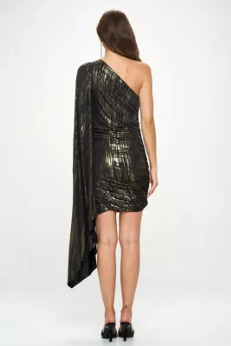 CAPE SLEEVE DRESS
