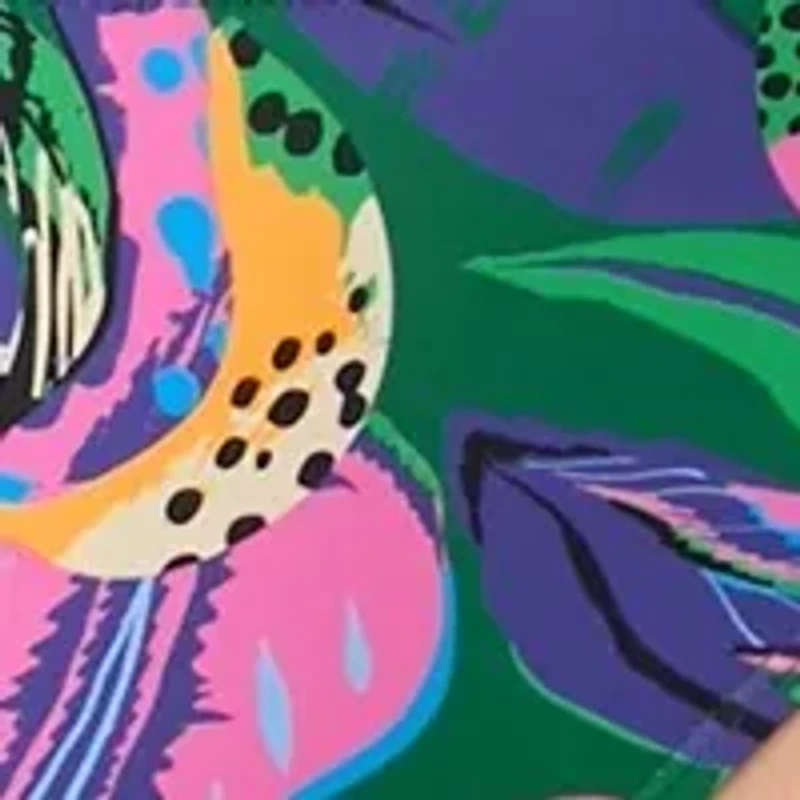 Tropical Printed Swim Brief