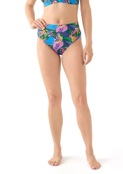 Tropical Printed Swim Brief