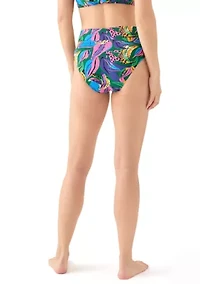 Tropical Printed Swim Brief