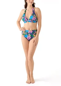 Tropical Printed Swim Brief